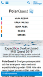 Mobile Screenshot of polarquest.se